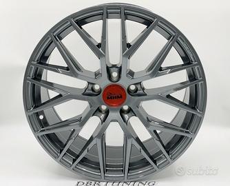 Cerchi in lega 17 MAM RS4 Palladio lucido FORD AUD