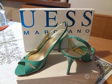 sandalo verde in vernice marca Guess n.. 39