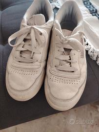 scarpe Reebok, mis 37, bianco panna
