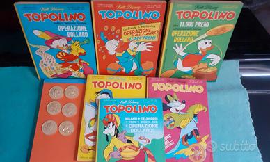 topolino OPERAZIONE DOLLARO+MONETE