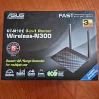 Router Access Point e Ripetitore WI-FI Asus RT-N12