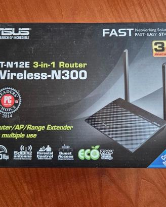 Router Access Point e Ripetitore WI-FI Asus RT-N12