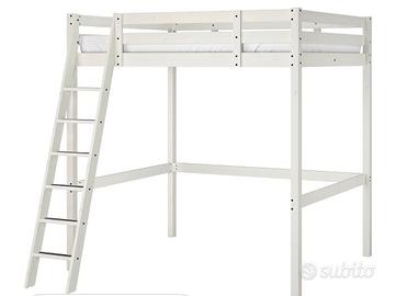 Letto a soppalco IKEA Stora + Materasso