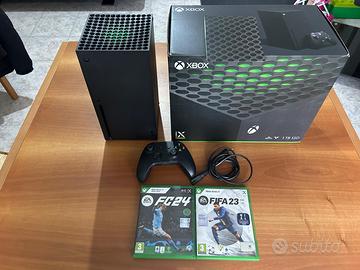 Xbox Series X 1TB + FIFA 23 e FIFA 24 – Come nuova
