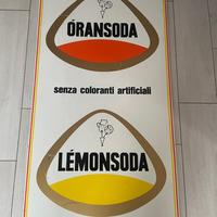 Insegna d’epoca Oransoda Lemonsoda