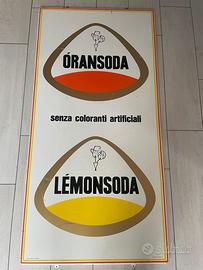 Insegna d’epoca Oransoda Lemonsoda