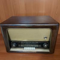 radio a valvole marelli con giradischi