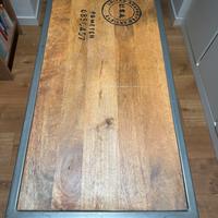 Tavolo e 2 sedie stile industriale