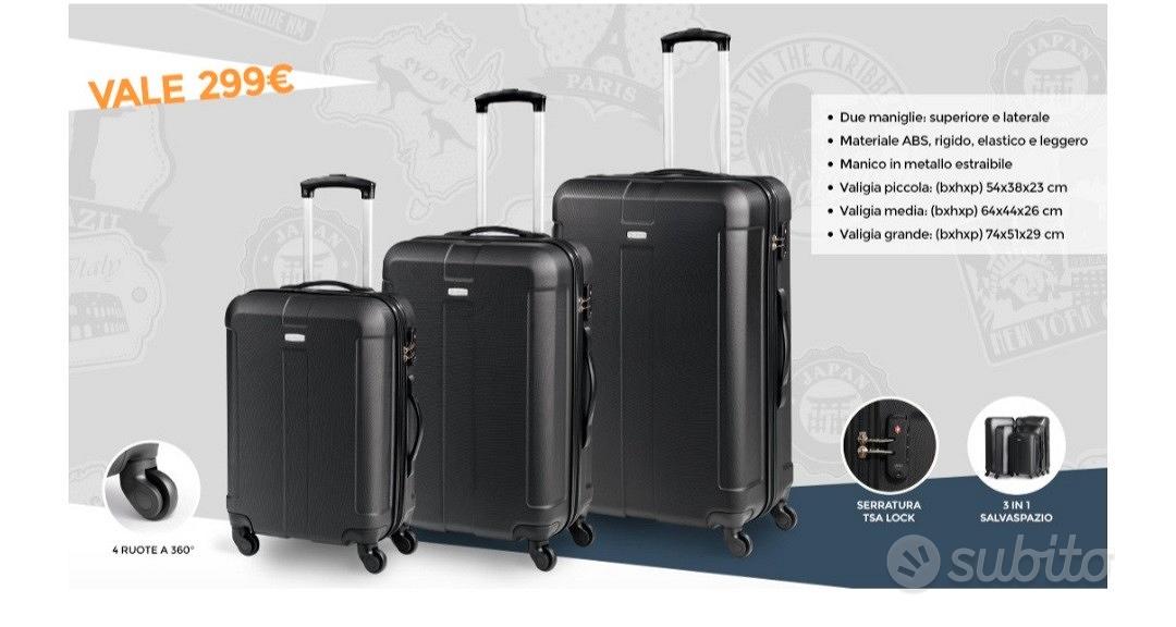 Valigia Ginza Travel Trolley Set Valigie Da Viaggio Abbigliamento E
