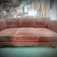 DIVANO A TRE POSTI PRIMA META' '900