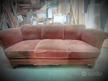 DIVANO A TRE POSTI PRIMA META' '900