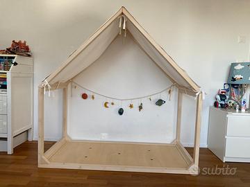 Lettino Montessoriano Casetta Basic  M - Ettomio