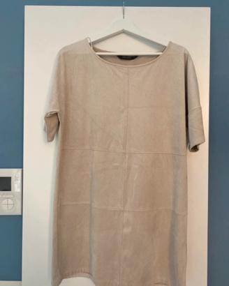 Mini dress Zara in suede
