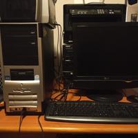 Pc Fisso+Monitor LG+Stampante Epson+Scanner Canon