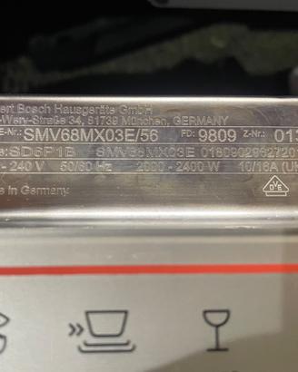 Lavastoviglie Bosch serie 6