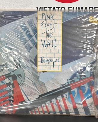 Rarissimo vinile Pink floyd the wall live rosso 1s