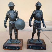 Coppia Cavalieri medievali
