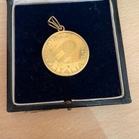 Medaglietta in oro