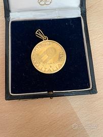 Medaglietta in oro