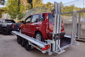 Carrello 3 Asse x Escavatori Muletti Piattaforme
