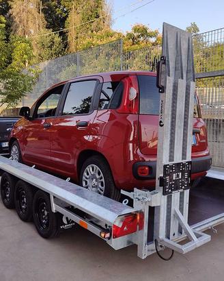 Carrello 3 Asse x Escavatori Muletti Piattaforme