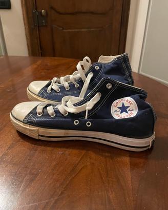 Converse blu usate in buono stato / Taglia 41
