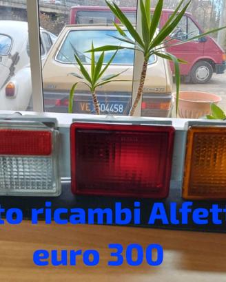 Lotto ricambi Alfa Romeo Alfetta originali euro300