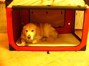 CUCCIA CANE PORTATILE IN TESSUTO