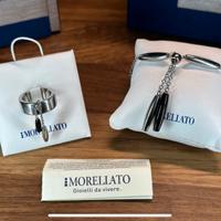 Anello e Bracciale Morellato Swing acciaio e onice