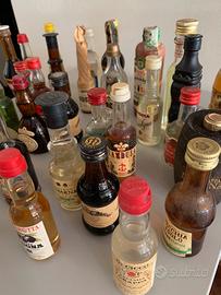 35 bottigliette mignon vintage liquori anni ‘70/90