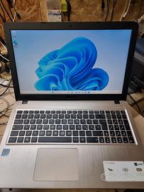 notebook hp asus acer 