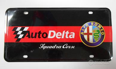 Targa AUTODELTA Squadra Corse Alfa Romeo