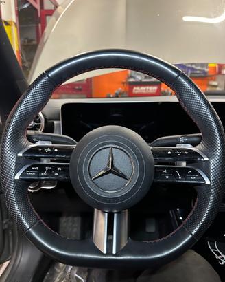 Volante Mercedes sportivo base piatta