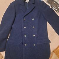 Cappotto Benetton nuovo lana 46 lavato