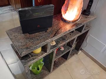 mobile porta tv in granito