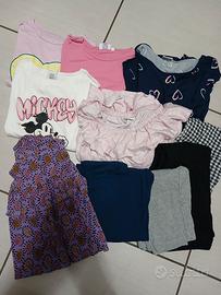 set abbigliamento bambina 9/10 anni