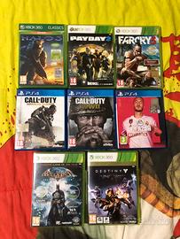 Giochi Ps4 e Xbox360