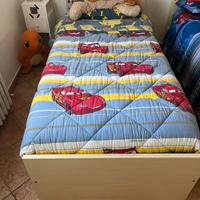 Letti singoli completi di rete