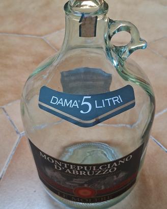 Damigiane da 5 litri 
