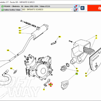 -Leva cambio Aprilia Pegaso 50 AP8232662