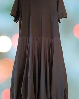 Abito da donna in misto cotone color nero - Cos