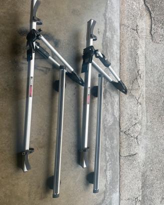 Barre porta tutto con 2 portabici THULE