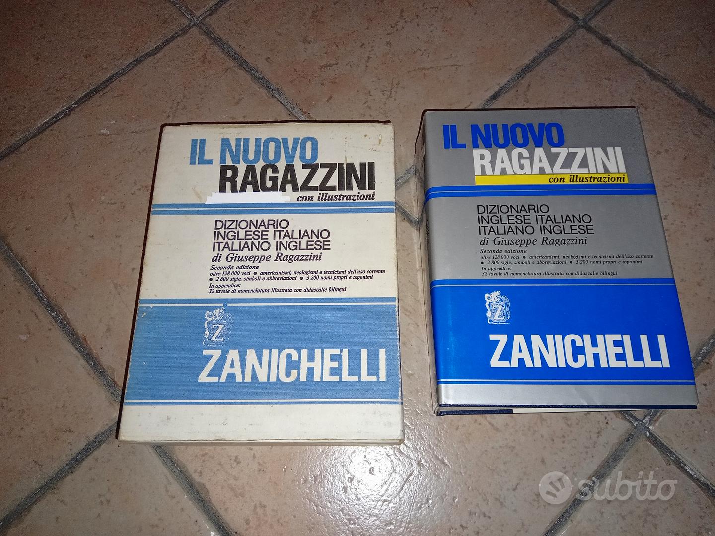 DIZIONARIO INGLESE ITALIANO - IL NUOVO RAGAZZINI - Zanichelli