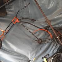 telaio bici tipo Harley Davidson 