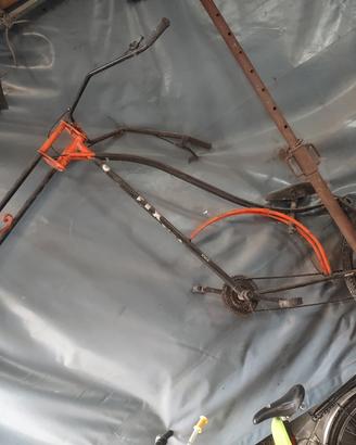 telaio bici tipo Harley Davidson 