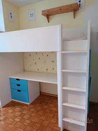 Cameretta a soppalco ikea