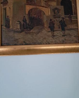 Quadro ad olio ,datato 1939