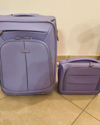 Set trolley morbido (Cabin bag) + Beauty case