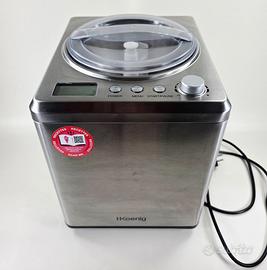 Gelatiera H.Koenig HF340 2 litri con compressore