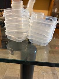 16 contenitori IKEA PRUTA con coperchio